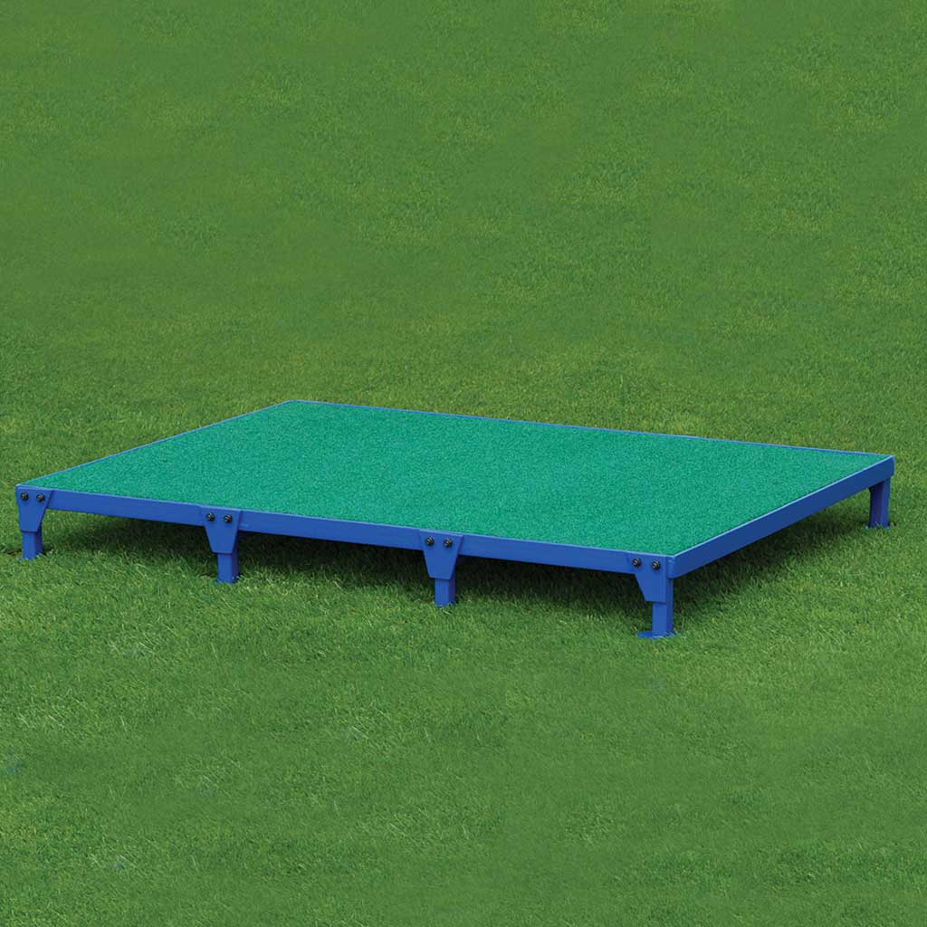 Dark Olive Green Professional Winter Golf Tee Mat With Rigid Frame