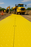 Gold EcoStak™ Heavy-Duty Access Mat for Plant, Machinery & Worksites
