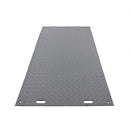 Slate Gray DeckTuff™ 20 Tonne Ground Protection Mat (2450 × 1230 × 12 mm) – Non-Slip Recycled Access Board for Construction, Groundworks & Utilities