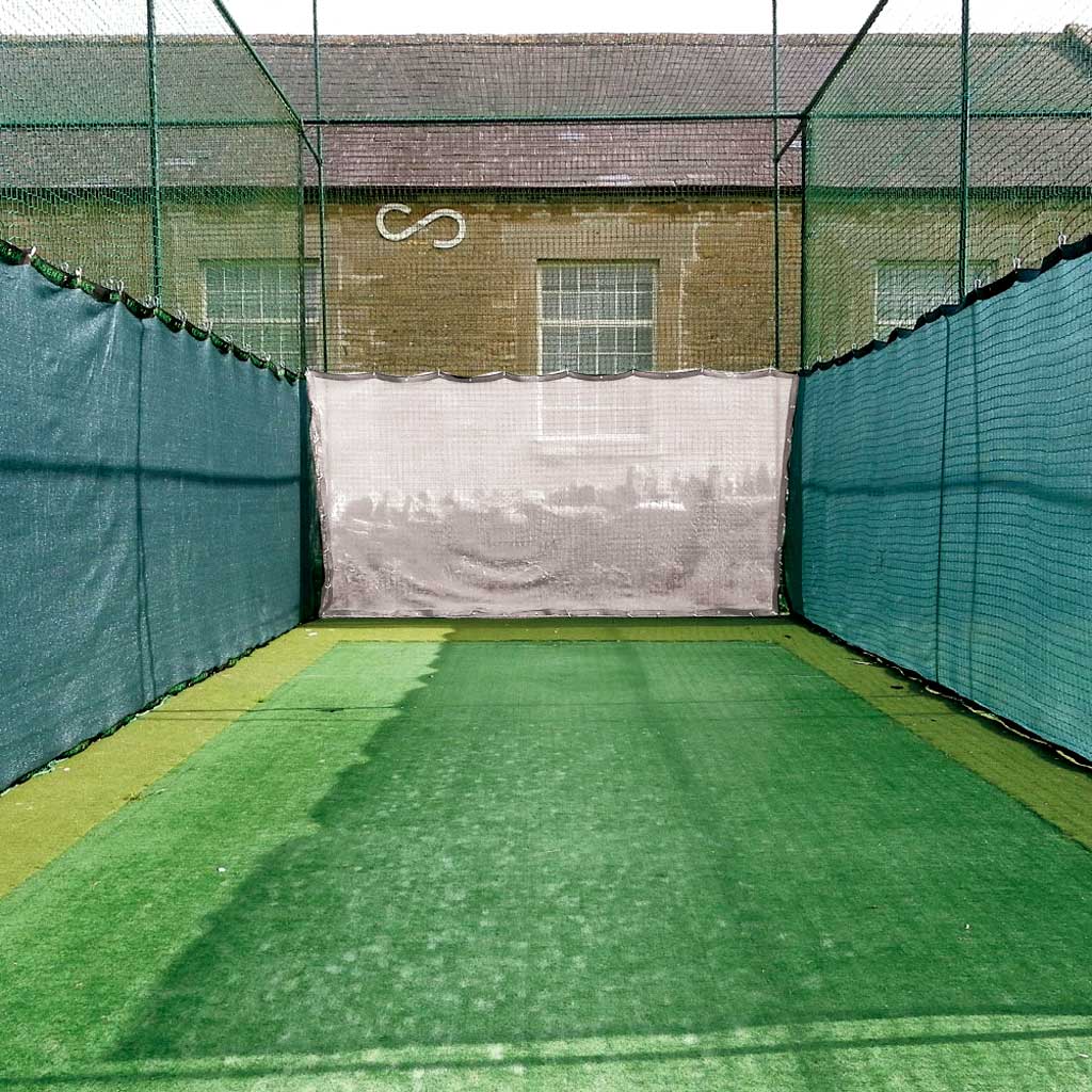 Dim Gray Premium Cricket Net Blinkers for Improved Practice