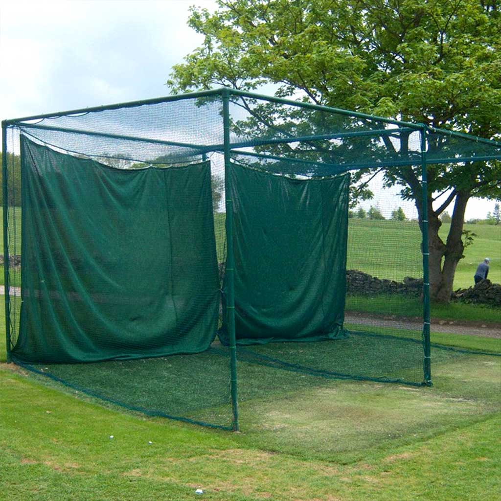 Dark Olive Green High-Quality Golf Practice Net & Frame Safe, Sturdy, and Long-Lasting