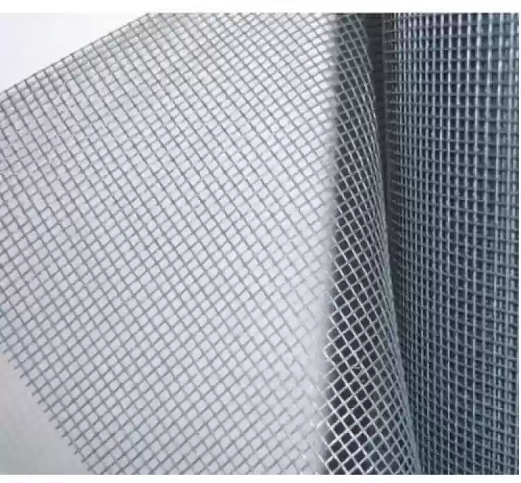 Gray PVC Coated Fiberglass Insect Netting Premium Protection Against Wasps and Flies