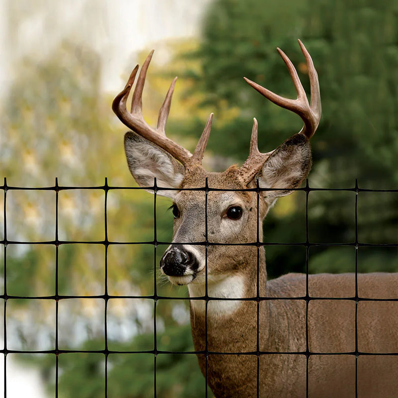 Dark Olive Green High Tensile Deer Fence Mesh For Effective Containment and Exclusion