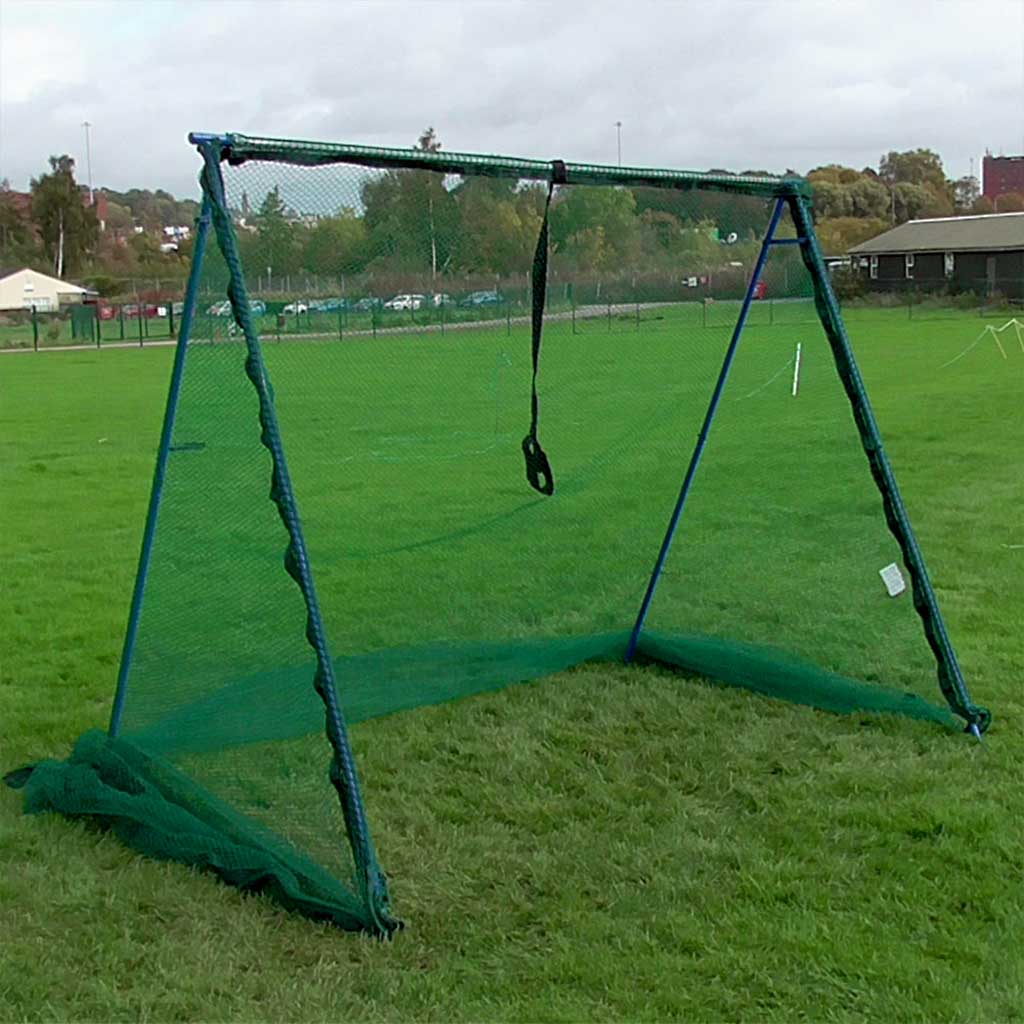 Dark Olive Green High-Quality Foldaway Golf Net with Self-Supporting Frame