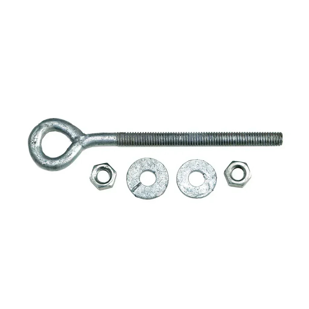 Light Gray Heavy-Duty M10 Eyebolt Set – 80mm, 150mm, 200mm Options