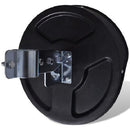 Dark Slate Gray Outdoor Traffic Convex Mirror – 30 cm, Black Frame • Weather-Resistant • Wide-Angle Vision for Driveways, Blind Spots & Corners