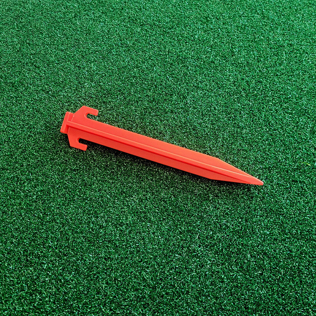 Dark Green Heavy-Duty Garden Peg Ideal for Netting Soil Support & Landscaping