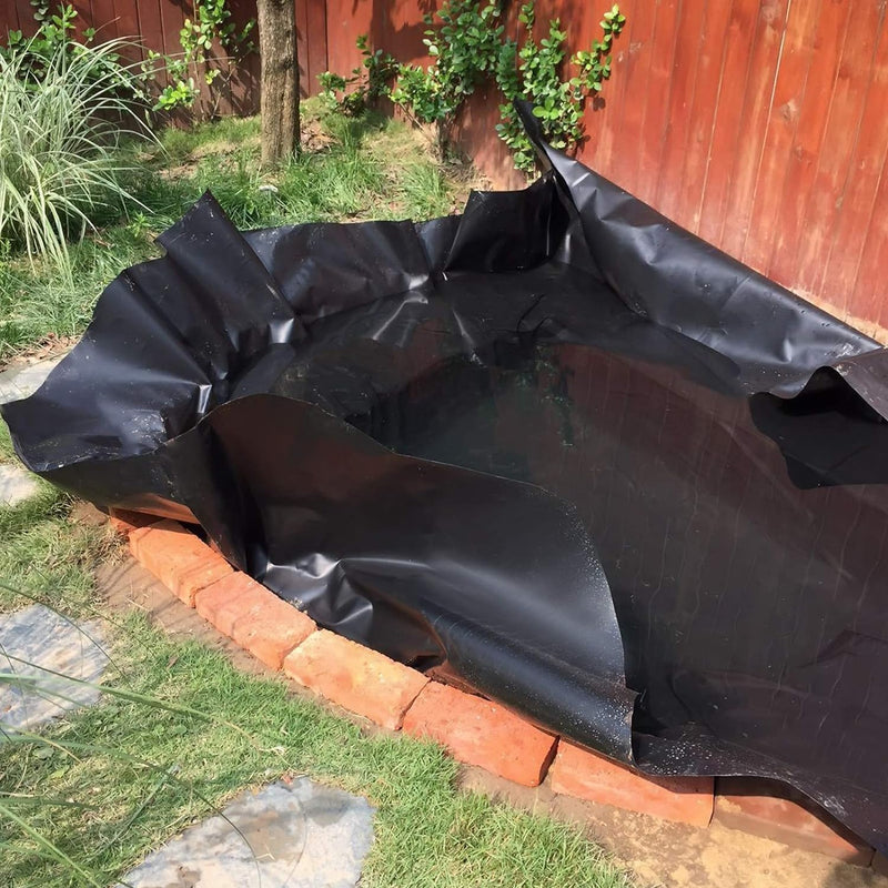 Dark Slate Gray Heavy Duty Black Pond Liner 40yr Guarantee With Free Underlay