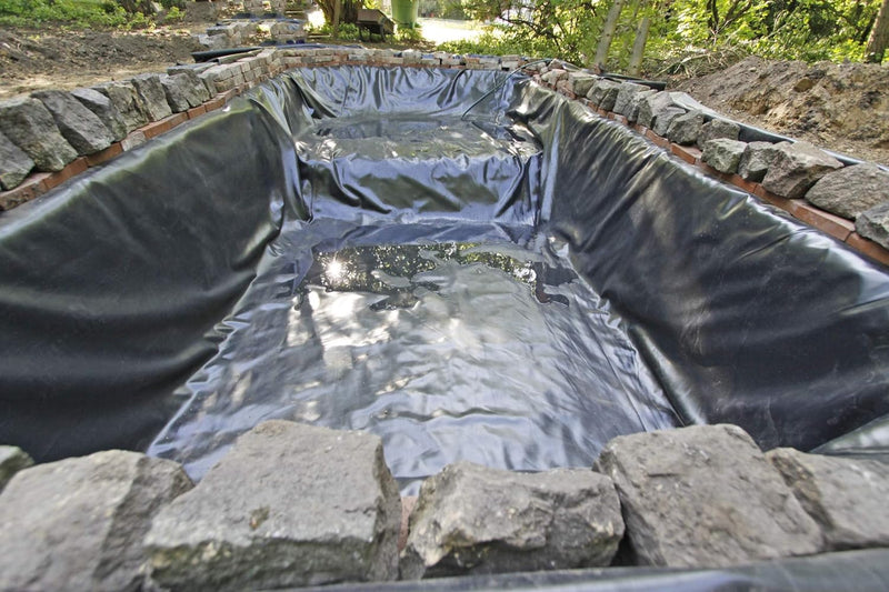 Dim Gray Heavy Duty UV Resistant EPDM Pond Liner