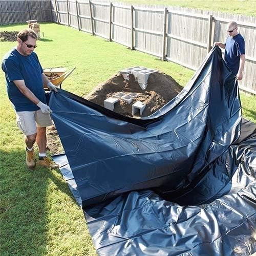 Dark Slate Gray Heavy Duty LDPE Pond Liner Extra Thick 0.35mm With  25Year Guarantee