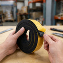 20mm Thick Self-Adhesive EPDM Neoprene Sponge Rubber Strip Black Closed Cell Foam Seal Weatherproof Roll