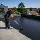 Dark Slate Gray Liquid Rubber Waterproof Coating | One Coat Roof Leak Repair & Waterproof Sealant
