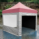 Black Industrial Canopy Sidewalls 3m x 3m – Heavy Duty Waterproof Panels – Multiple Colours – Outdoor Commercial & Event Use