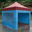 Dark Slate Blue Industrial Canopy Sidewalls 3m x 3m – Heavy Duty Waterproof Panels – Multiple Colours – Outdoor Commercial & Event Use