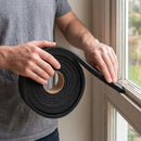 Dark Slate Gray Plain Expanded Neoprene/EPDM Sponge Strip – Non-Adhesive Closed-Cell Rubber – 10m Roll