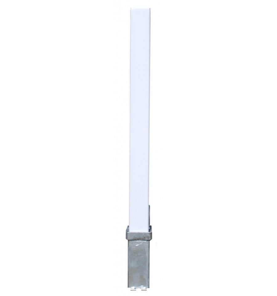 Lavender Heavy Duty Removable Security Post with Padlock & 3 Keys