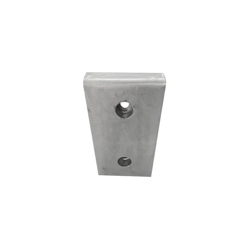 Dark Gray Standard Rubber Dock Bumper with Fixings – Heavy-Duty Impact Protection for Loading Bays