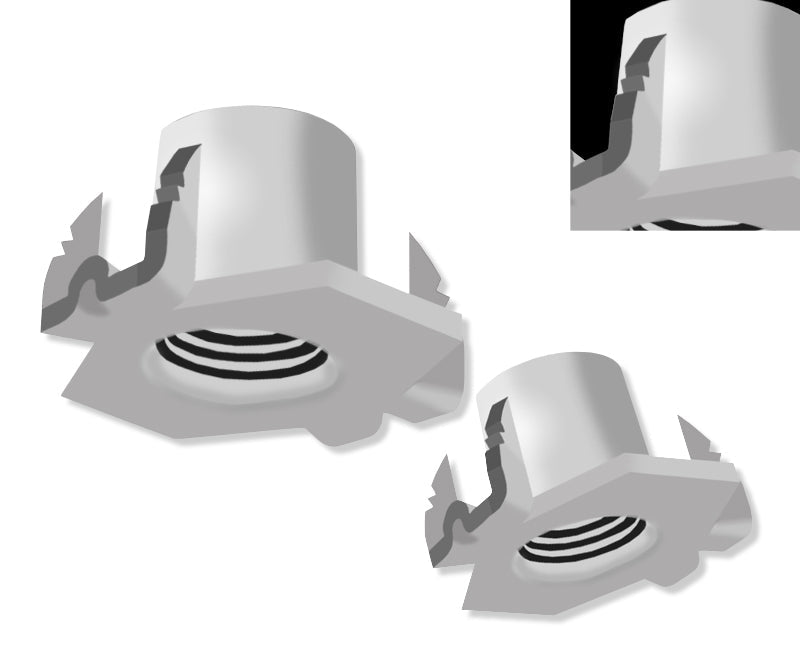 Gray Tee Nut M8 - Fitting Equipment