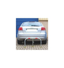 Gray Fold Down Galvanised With Red Band Parking Post Hoop & Integral Lock