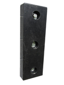 Dark Slate Gray Heavy-Duty Rubber Loading Bay Dock Bumper – 750 × 250 × 100 mm