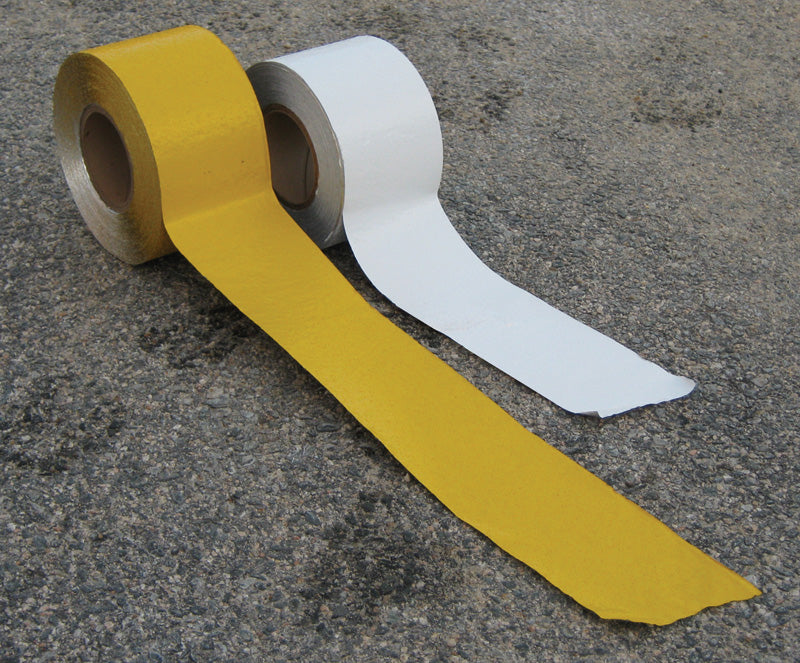 Dim Gray Heavy Duty Thermoplastic Road Marking Tape 100mm