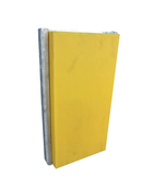 Goldenrod Galvanized Steel Dock Bumper with Fixings - 470 x 270 x 66mm