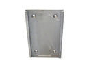 Dark Gray Shallow Dock Bumper 465 x 270 x 66mm