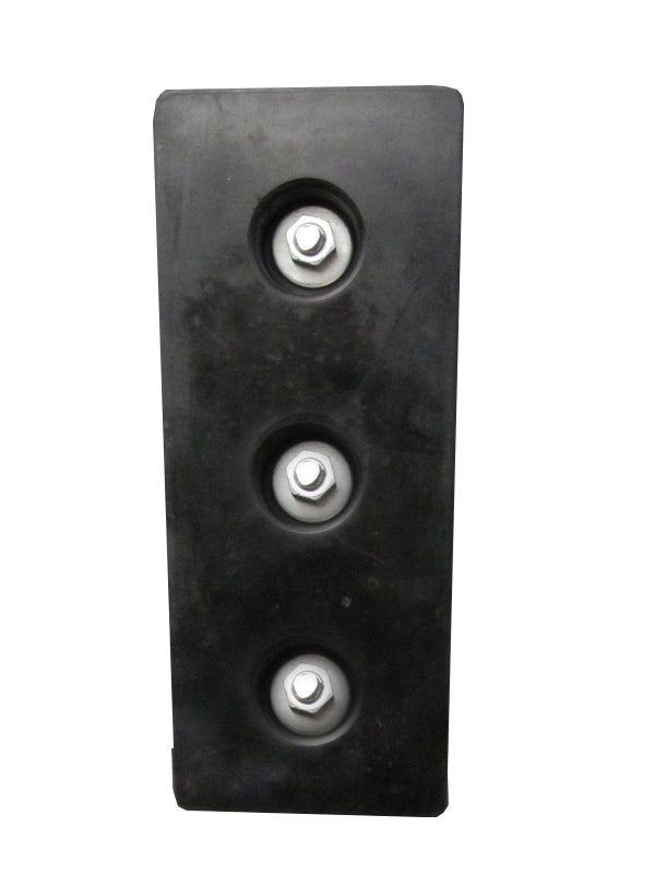 Dark Slate Gray Rubber Dock Bumper 600 x 250 x 100mm