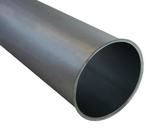 Dim Gray 1.5 Metre Galvanised Steel Clip Pipe – Lipped Ends, Easy-Fit Design