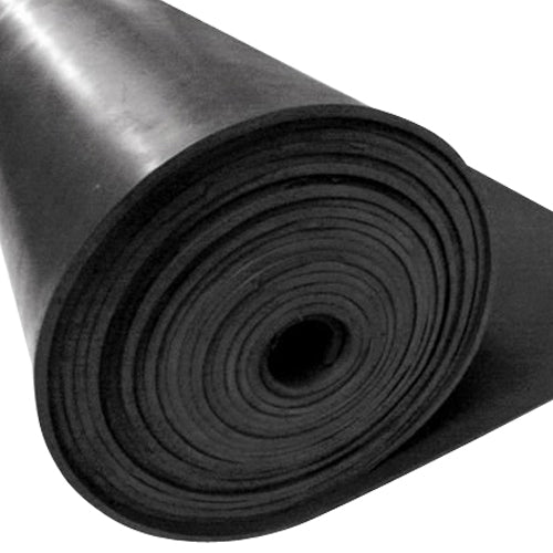 Dark Slate Gray Commercial Grade Rubber Sheet Linear Metre