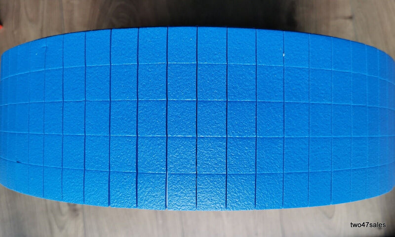 Dodger Blue PVC Glass Transit Pads For Ultimate Protection - 10,000 Per Roll